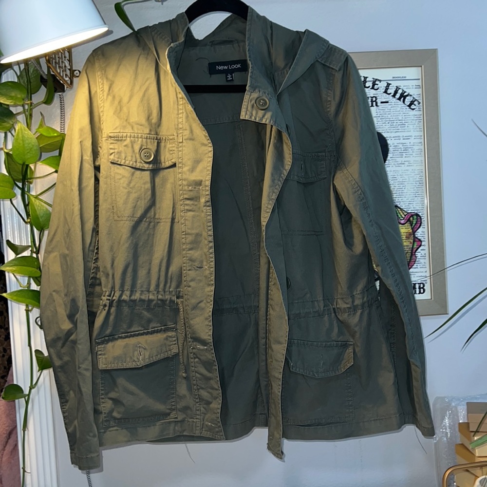 Lightweight utility Jack with hood Size: Large Color: green